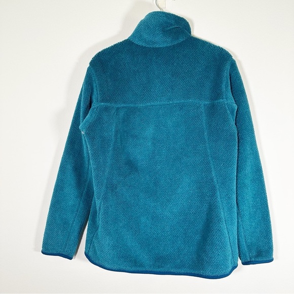 Patagonia Re-Tool Snap-T Better Fleece Pullover Sweater Jewel Tone Teal Medium - Picture 2 of 11